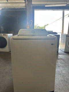 4.4 cu. ft. Top Load Washer in White with Agitator and Vibration Reduction
